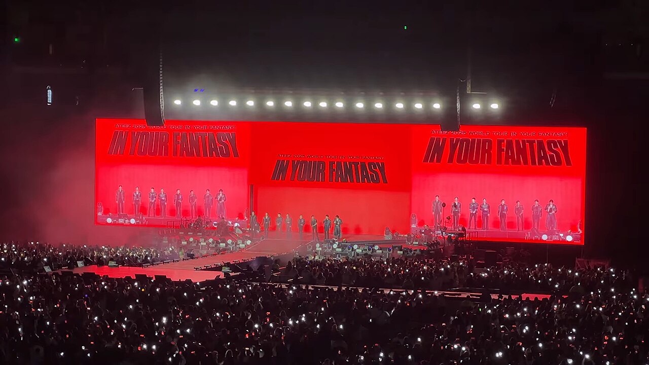Концерт ATEEZ тура In Your Fantasy в Лос-Анджелесе