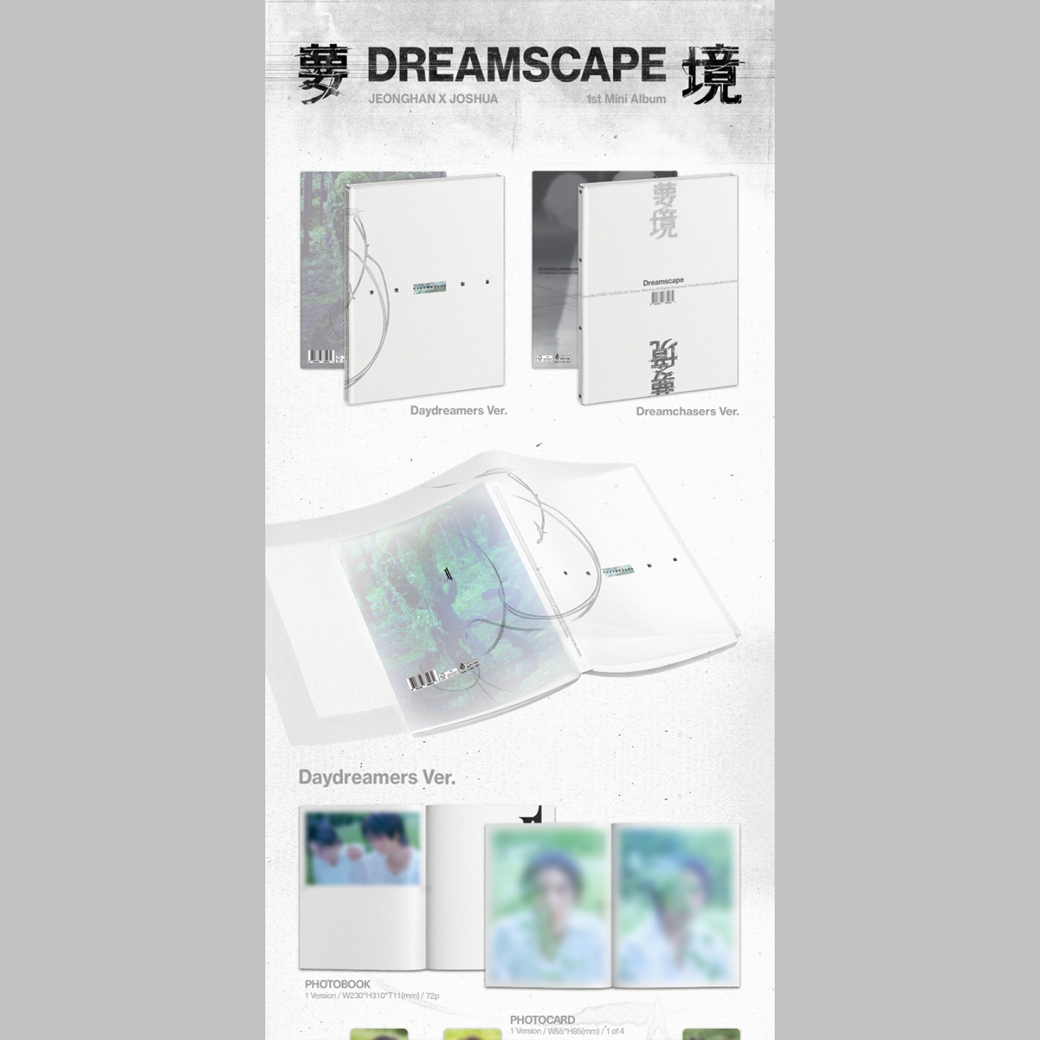 Альбом SEVENTEEN JxJ DREAMSCAPE — дебют юнита Чонхана и Джошуа