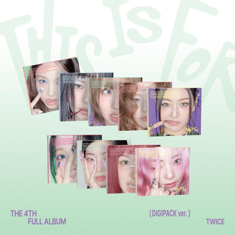 Альбом TWICE THIS IS FOR — DIGIPACK ver.