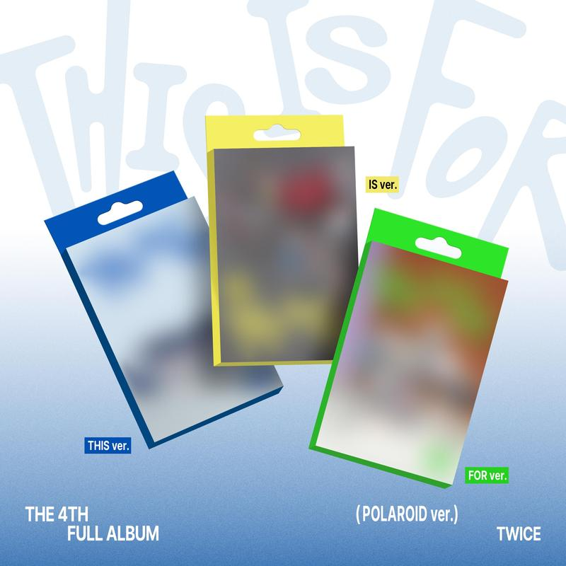 Альбом TWICE THIS IS FOR — POLAROID ver.