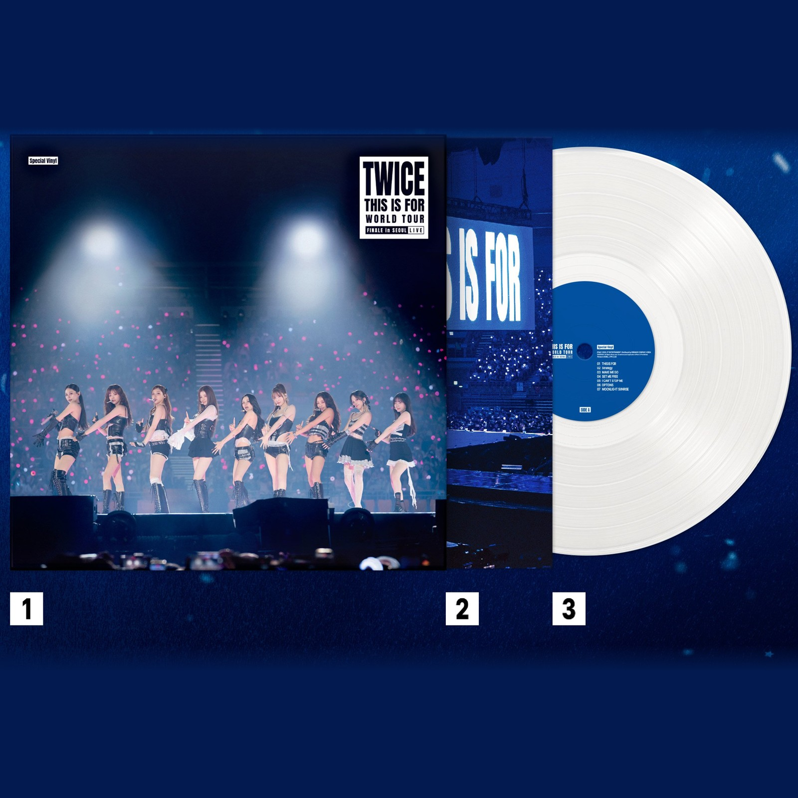 Винил TWICE THIS IS FOR WORLD TOUR FINALE in SEOUL — LIVE