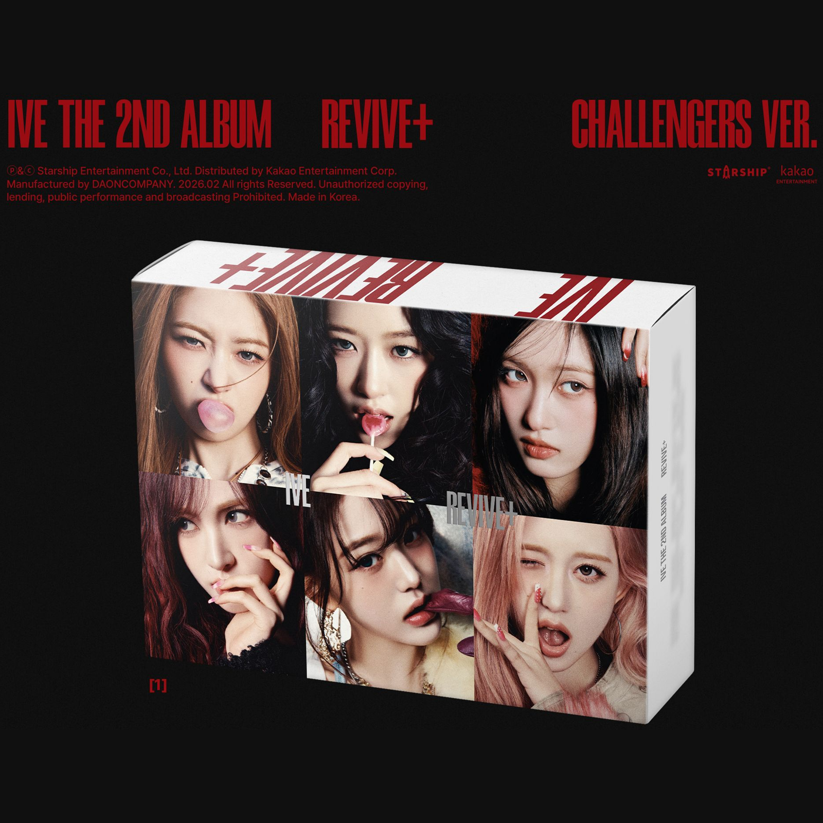 Альбом IVE REVIVE+ (CHALLENGERS Ver.)